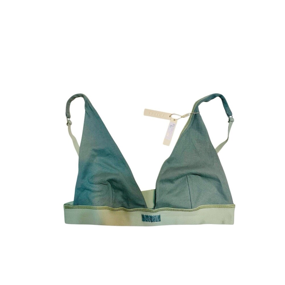 Skims Bra Gray XL BR PLG 0037 Color Mineral Women’s